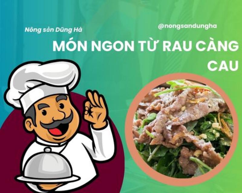 20+ Công Thức Rau Càng Cua