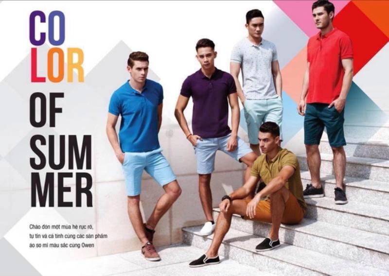 Áo polo và quần short mát mẻ