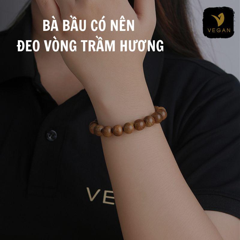 Bà bầu đeo vòng trầm hương an toàn