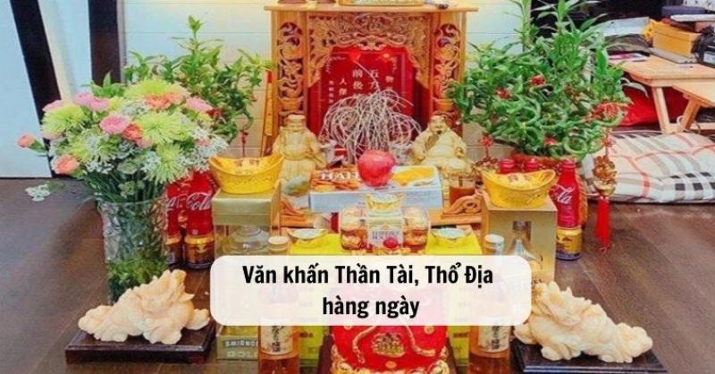 Bài Khấn Ban Thần Tài Hàng Ngày