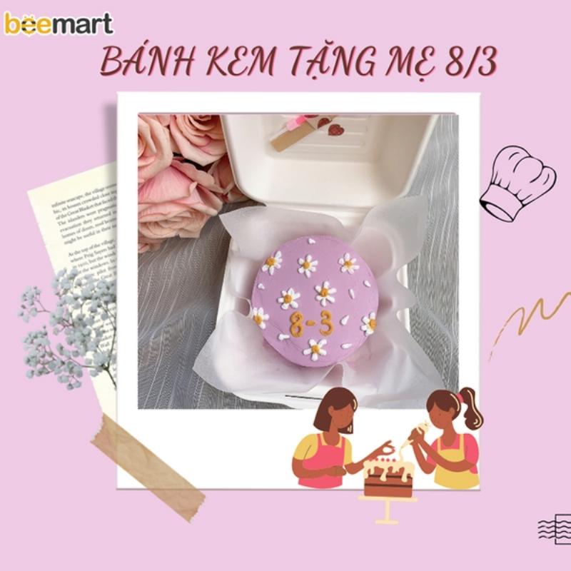 Bánh kem tự làm tặng mẹ yêu