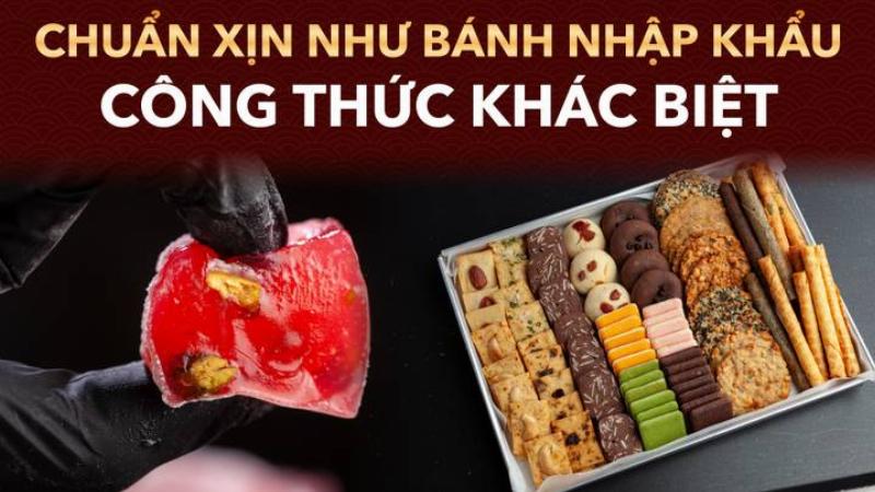 Bảo quản bánh kẹo nhập khẩu