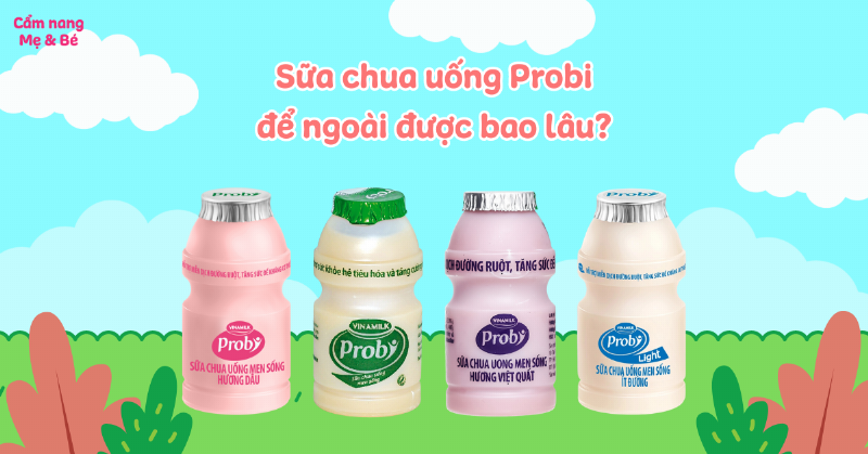 Bảo quản sữa chua uống