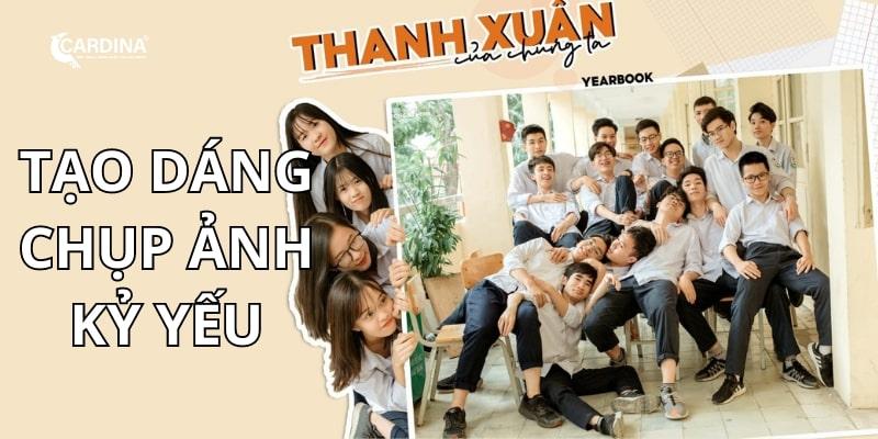 Bí quyết tạo dáng chụp ảnh kỷ yếu