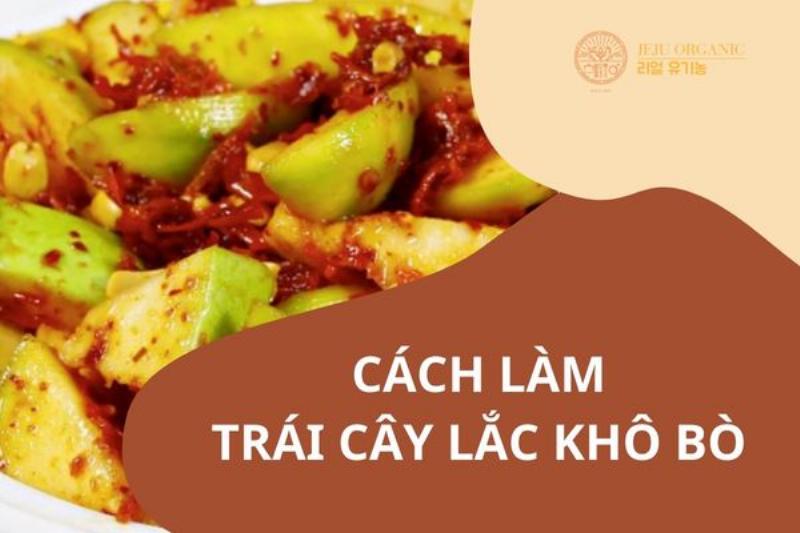 Biến tấu trái cây lắc muối ớt