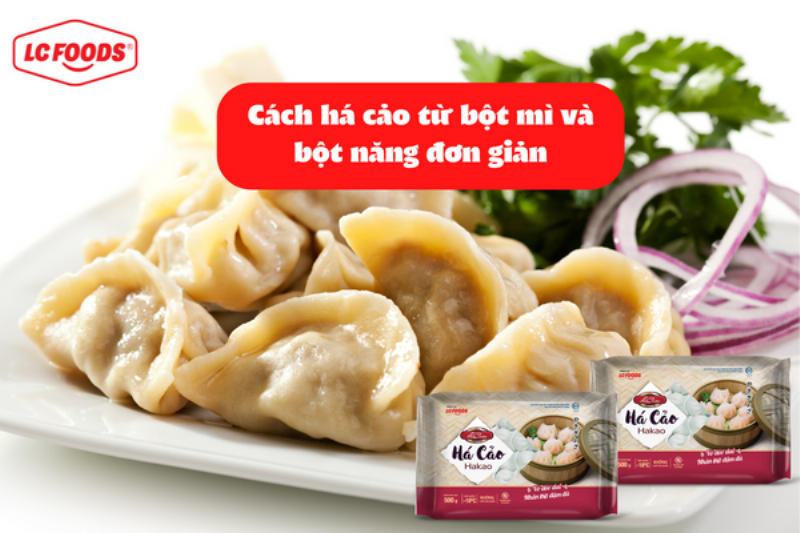 Các loại bột mì làm há cảo