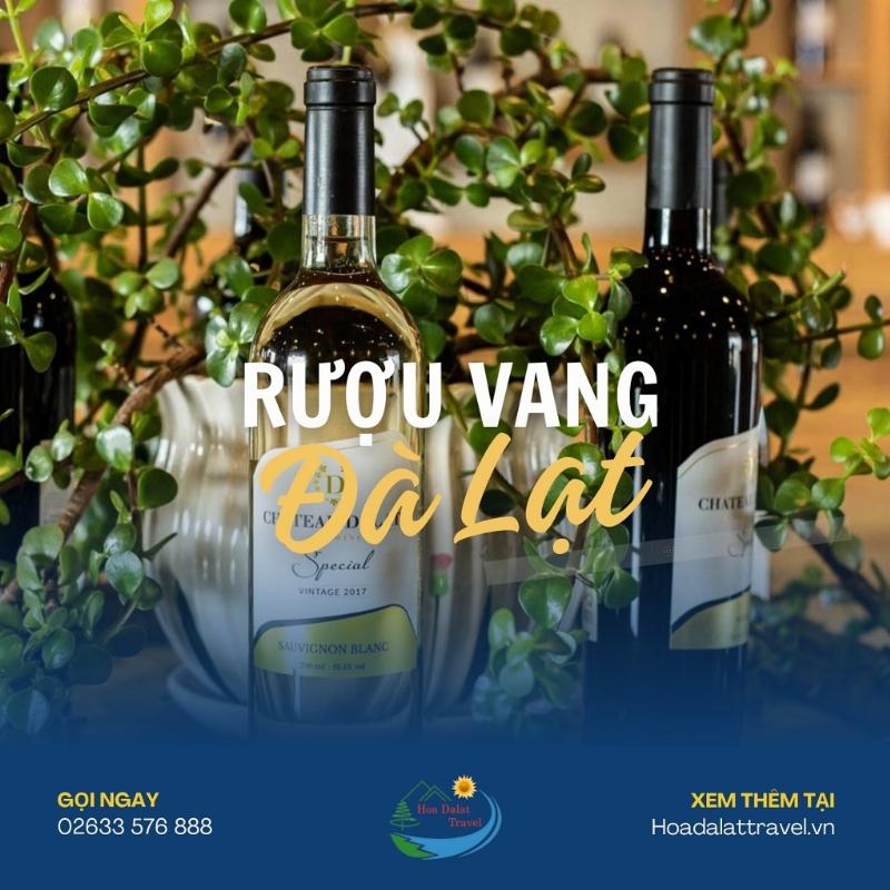 Các Loại Rượu Vang Đà Lạt Khác Nhau