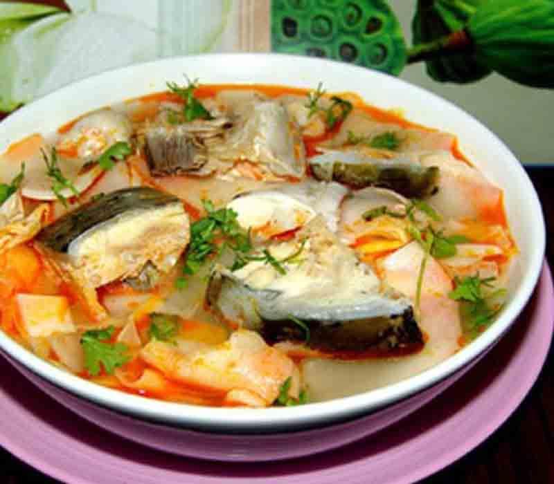 Canh Chua Cá Bớp Kiểu Thái