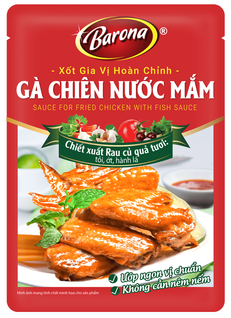 Món cánh gà chiên tỏi ớt hoàn chỉnh