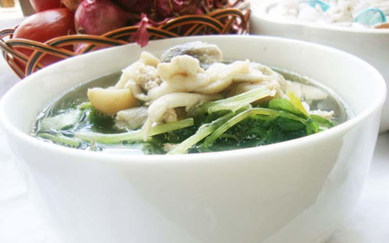 Canh Rau Càng Cua Nấu Tôm