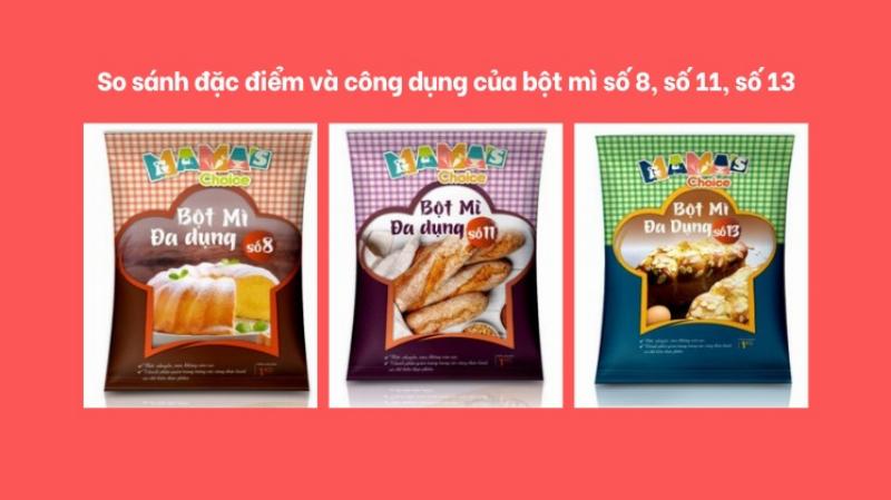 Chọn đúng loại bột mì cho từng loại bánh