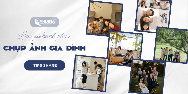 Chụp ảnh gia đình 4 người studio