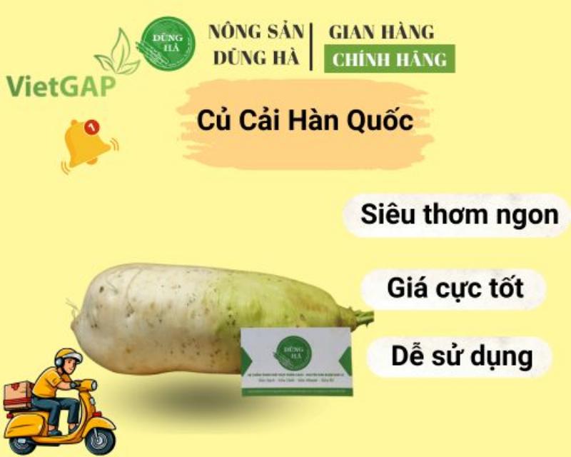 Nơi mua củ cải muối Hàn Quốc