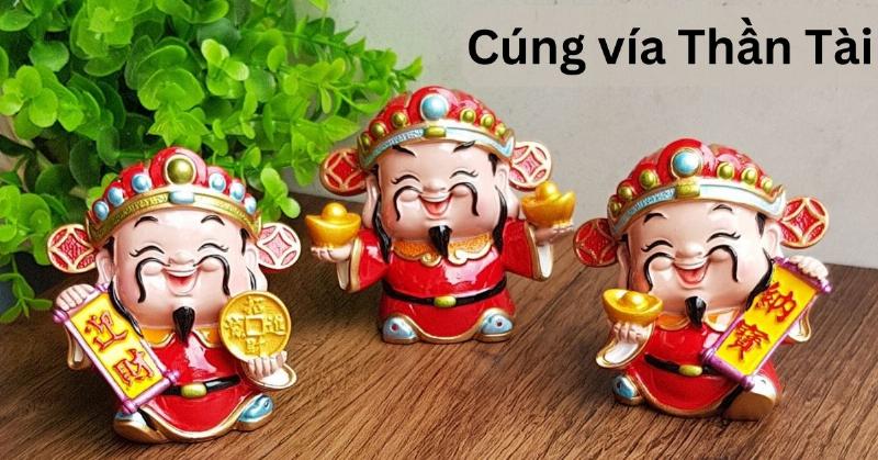 Cúng Thần Tài mùng 10 có cần sắm lễ mặn?