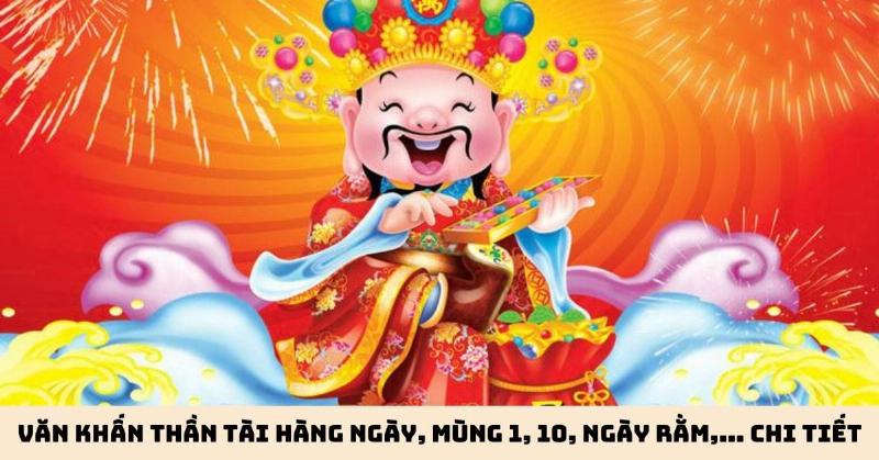 Cúng thần tài thổ địa mùng 1 và ngày rằm