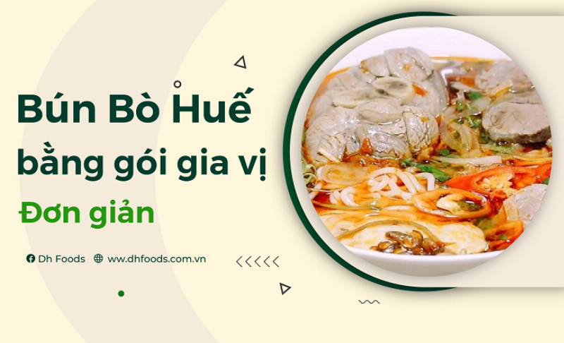 Gia vị bún bò Huế nguyên liệu