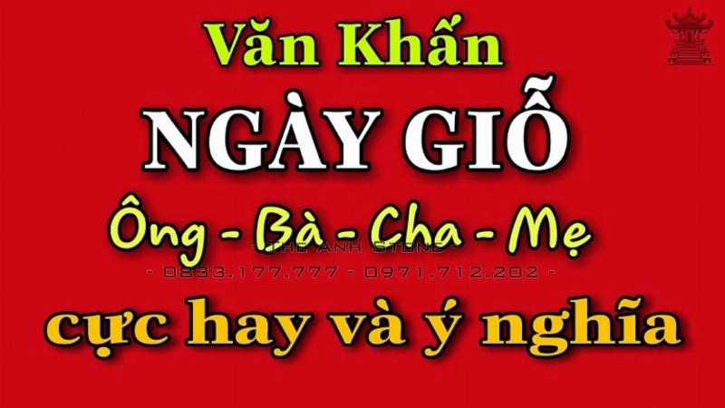 Giữ gìn truyền thống văn khấn cúng giỗ