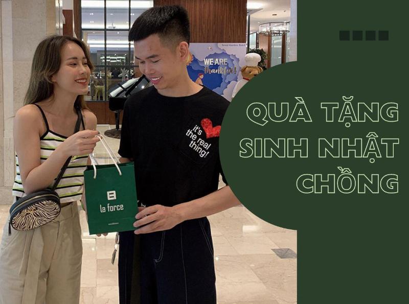 Gói quà sinh nhật cho chồng