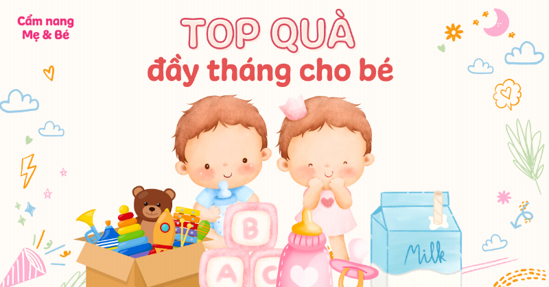 Gợi ý quà tặng đầy tháng cho bé trai khác: Ghế rung, xe đẩy, địu em bé