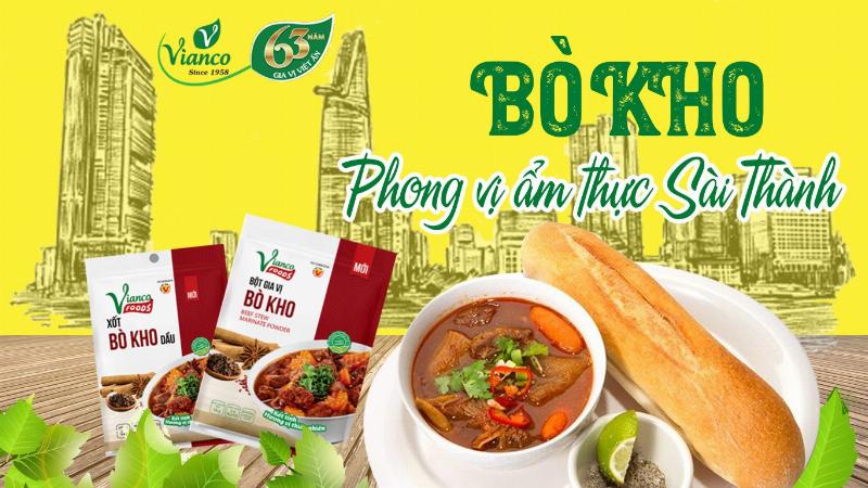 Hình ảnh bò kho bánh mì đẹp mắt