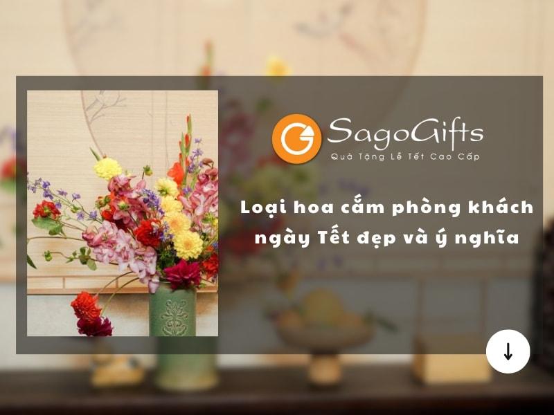 Hoa Ly Sang Trọng Phòng Khách Ngày Tết