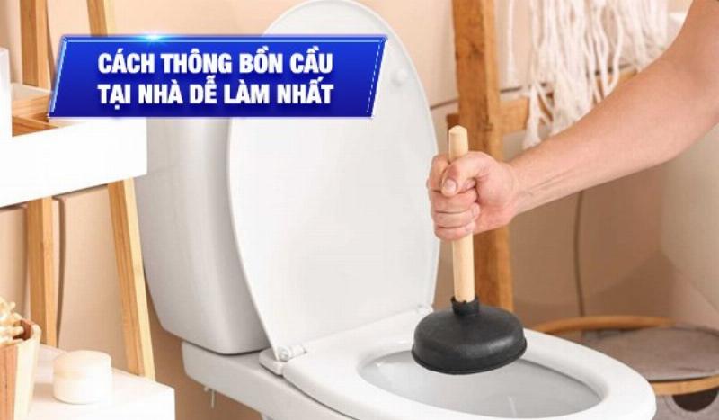 Hướng dẫn chi tiết thông bồn cầu bằng nước rửa chén