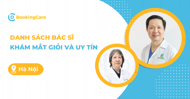 Khám mắt với bác sĩ