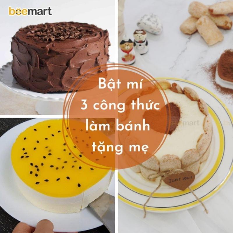 Làm bánh kem sinh nhật mẹ tại nhà