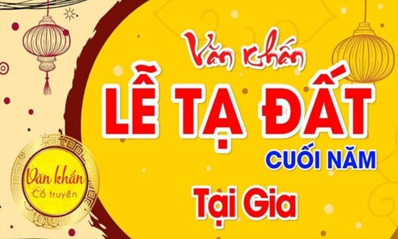 Lễ vật cúng tạ thần linh thổ địa