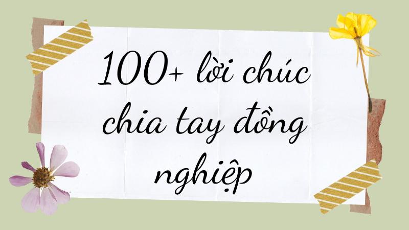 Lời chúc chia tay đồng nghiệp nghỉ hưu ấm áp