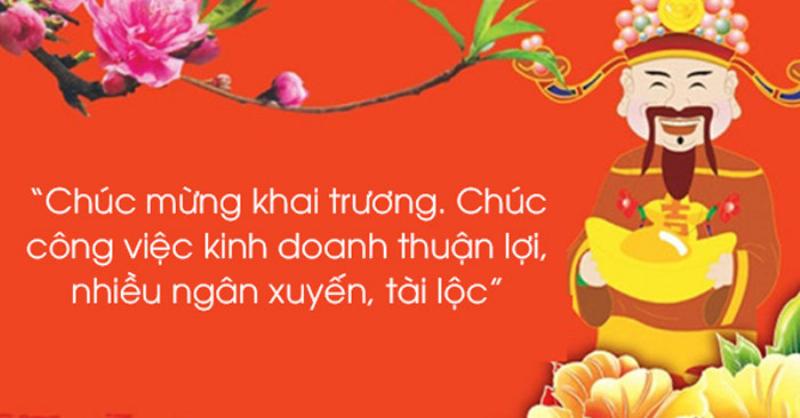 Lời Chúc Khai Trương Đầu Năm