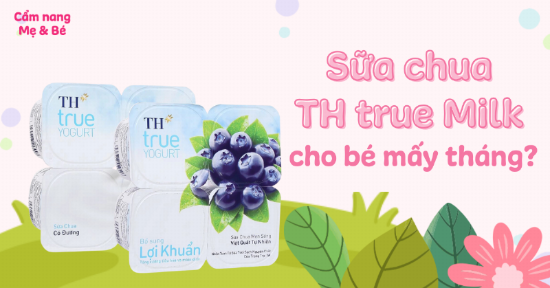 Lợi ích ăn sữa chua TH True Milk