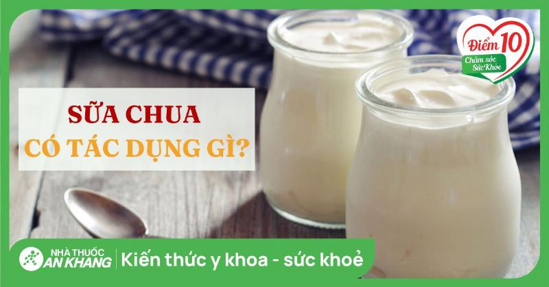 Lợi ích của sữa chua uống