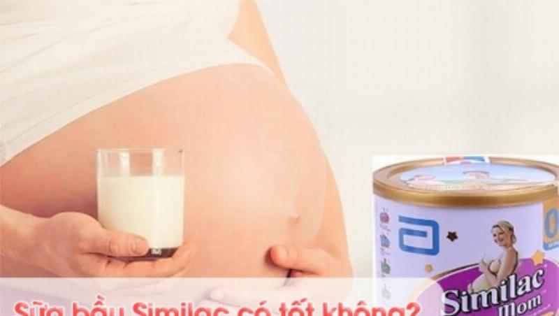 Lợi ích của sữa Similac Mom cho bà bầu