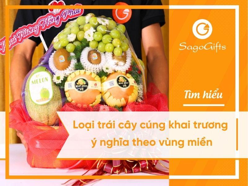 Mâm Trái Cây Cúng Khai Trương Đẹp Mắt