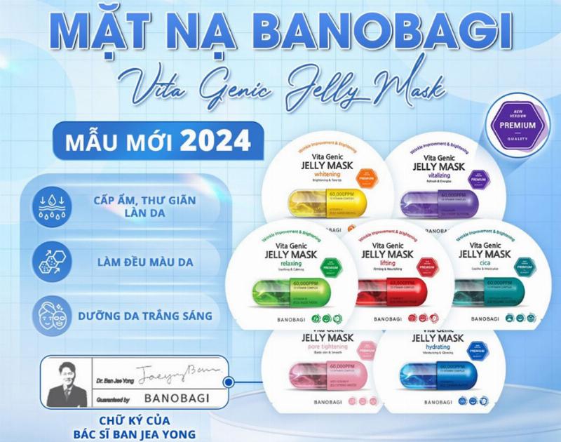 Các loại mặt nạ Banobagi Vita Genic Jelly Mask