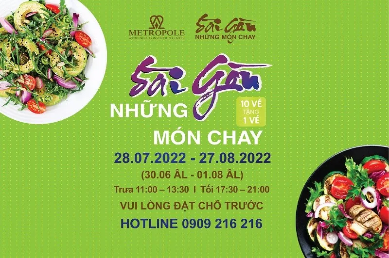 Món chay đa dạng