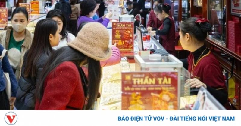 Mua vàng ngày Vía Thần Tài