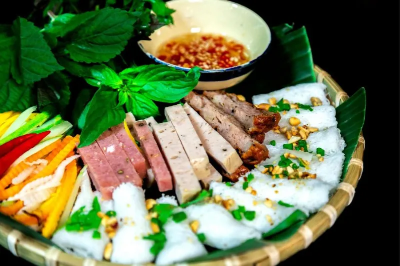 Nem nướng bánh hỏi - Sự kết hợp hoàn hảo