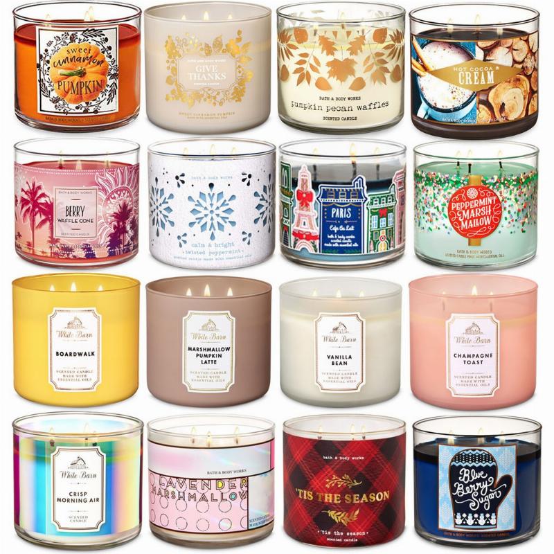 Nến Thơm Bath and Body Works cho Cung Mệnh Thủy