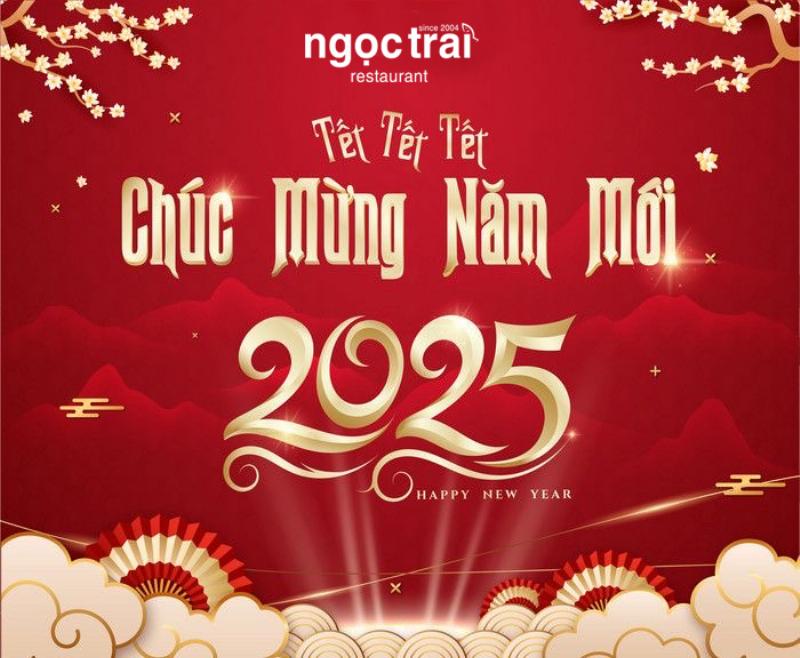 Nhà hàng sang trọng Tết Nguyên Đán