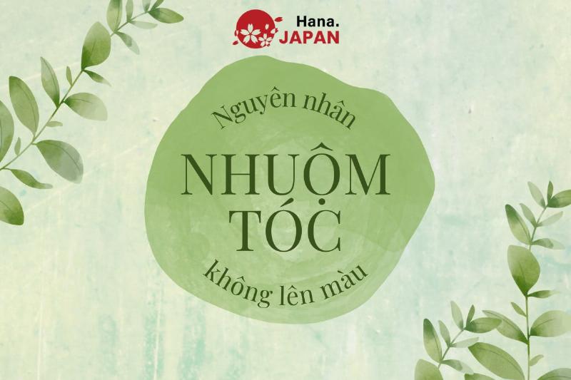 Nhuộm lại tóc khi không lên màu