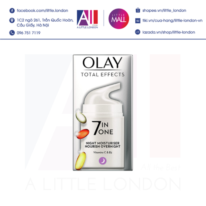 Olay Total Effects 7 in 1 Ban Ngày: 7 Lợi Ích