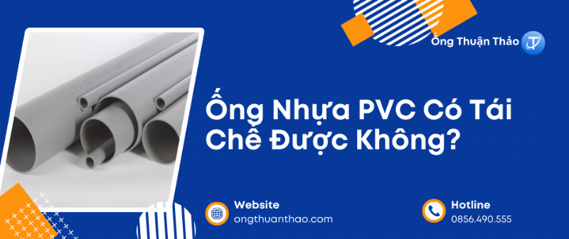 Ống nhựa tái chế dùng trong xây dựng