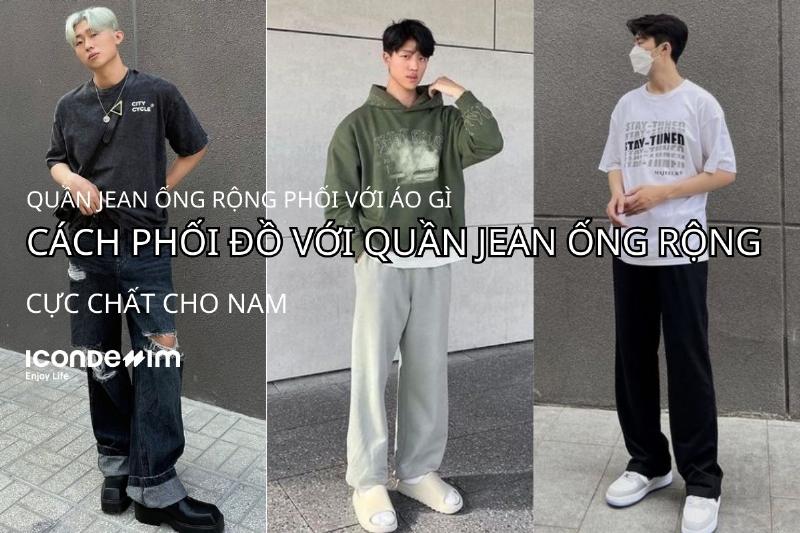 Phụ kiện cho quần jean ống rộng nam