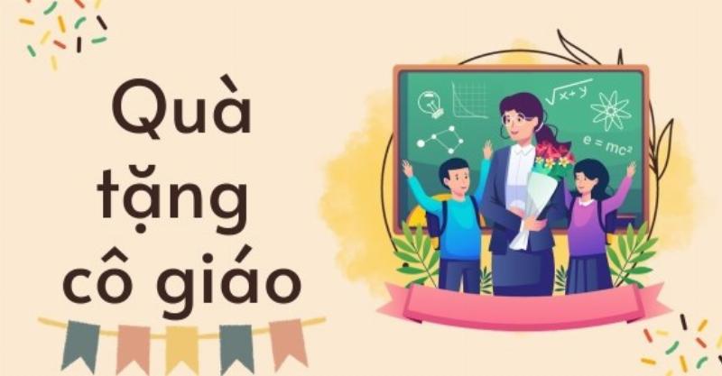 Quà tặng cá nhân cho cô giáo