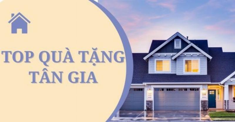 Quà tặng tân gia phong cách hiện đại