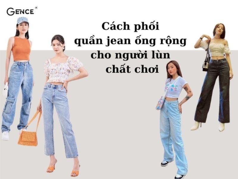 Quần Jean Ống Rộng Cho Người Lùn: Phụ Kiện