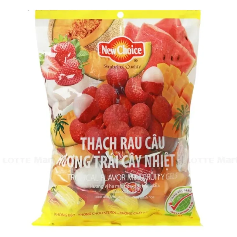 Rau câu trái cây nhiệt đới