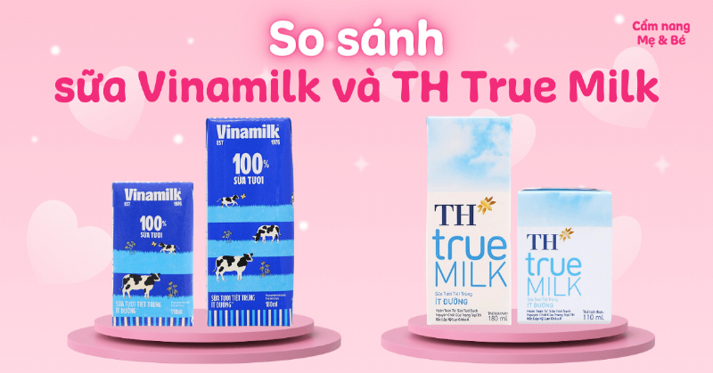 So sánh giá sữa chua Th True Milk